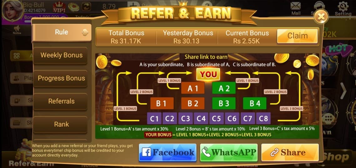 How to Earn Rs700 Daily with Teen Patti Referral Program in Pakistan 2025